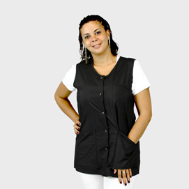 La Mode Vest Black