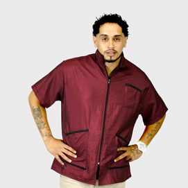 Barber Jacket Supreme Burgundy