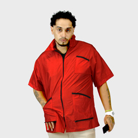 Barber Jacket Supreme Red