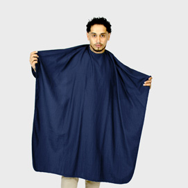 Barber Cape Supreme Navy